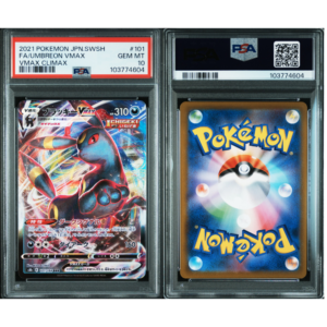#101 UMBREON VMAX PS | FULL ART | Sword & Shield VMAX Climax | PSA 10