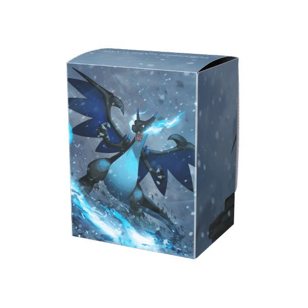Mega Charizard X Deck Box | Pokémon Center Old Castle Deck Case