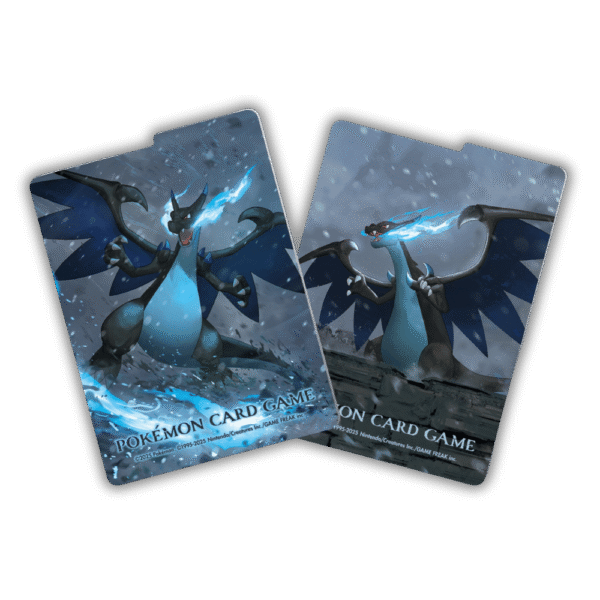 Mega Charizard X Deck Box | Pokémon Center Old Castle Deck Case