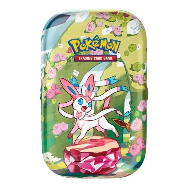 Pokémon - TCG: Scarlet & Violet -Prismatic Evolutions Mini Tin- Styles May Vary