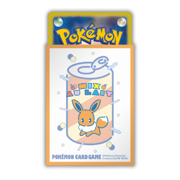 Pokemon Card Game Mix Au Lait Eevee Premium Card Sleeves