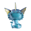 Vaporeon Pearlescent Funko Pop Back