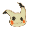 Pokemon Center Original Face Earrings - Pierced Earrings #778 mimikyu