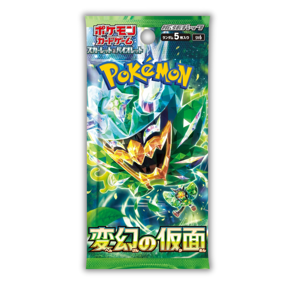 Pokemon Booster Pack Mask of Transfiguration (変幻の仮面)