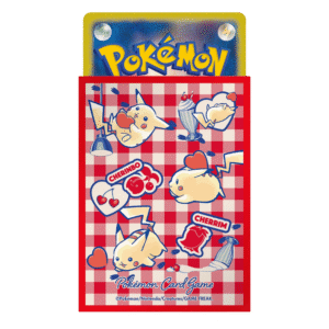 Pikachu Hearts Deck Sleeves (64) | Pokémon Center Japan Card Sleeves
