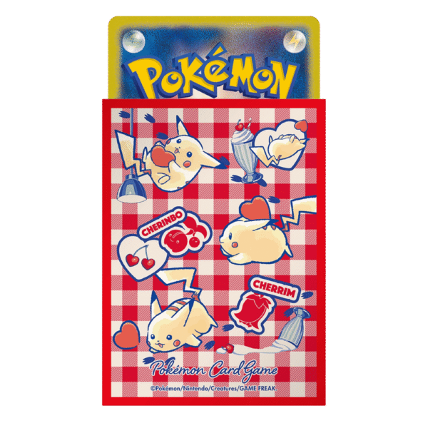 Pikachu Hearts Deck Sleeves (64) | Pokémon Center Japan Card Sleeves
