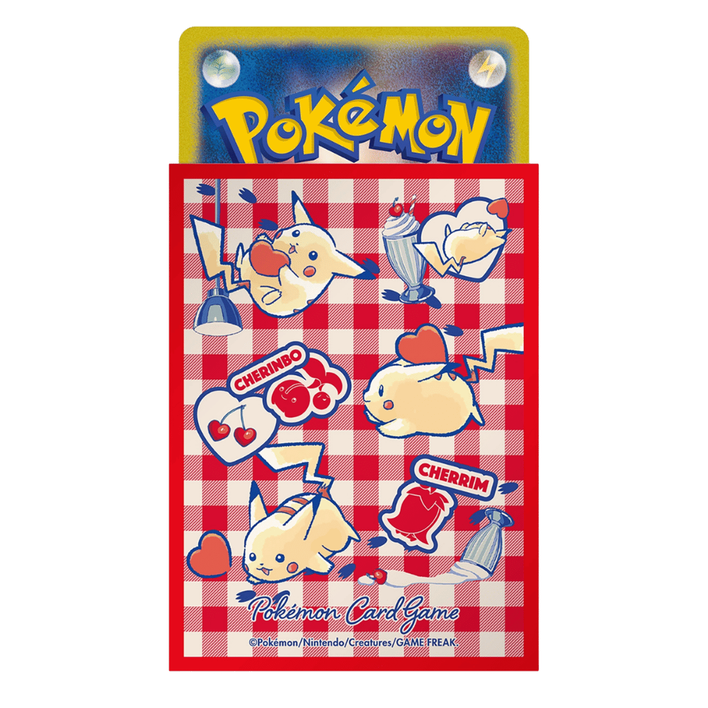Pikachu Hearts Deck Sleeves (64) | Pokémon Center Japan Card Sleeves