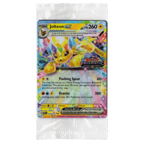 Jolteon ex 030/131 Prismatic Evolutions Stamped Promo | Sealed