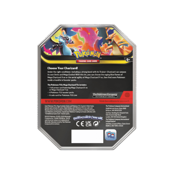 Pokémon - Trading Card Game: Mega Charizard Y Tin