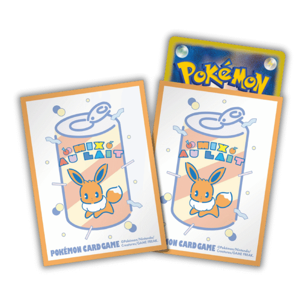 Pokemon Card Game Mix Au Lait Eevee Premium Card Sleeves