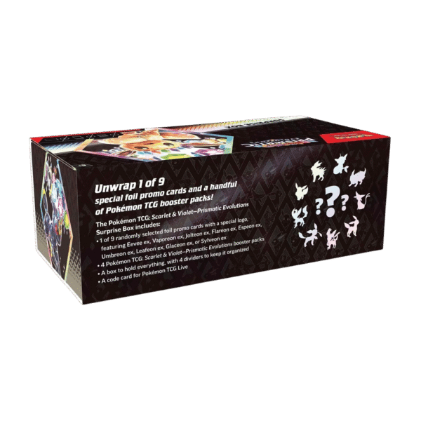 Pokémon TCG: Scarlet & Violet-Prismatic Evolutions Surprise Box
