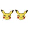 61-1.png Pokemon Center Original Face Earrings - Pierced Earrings #0025 Pikachu