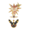 79-1.png Pokémon accessory Earrings - Umbreon “swappable jewels”