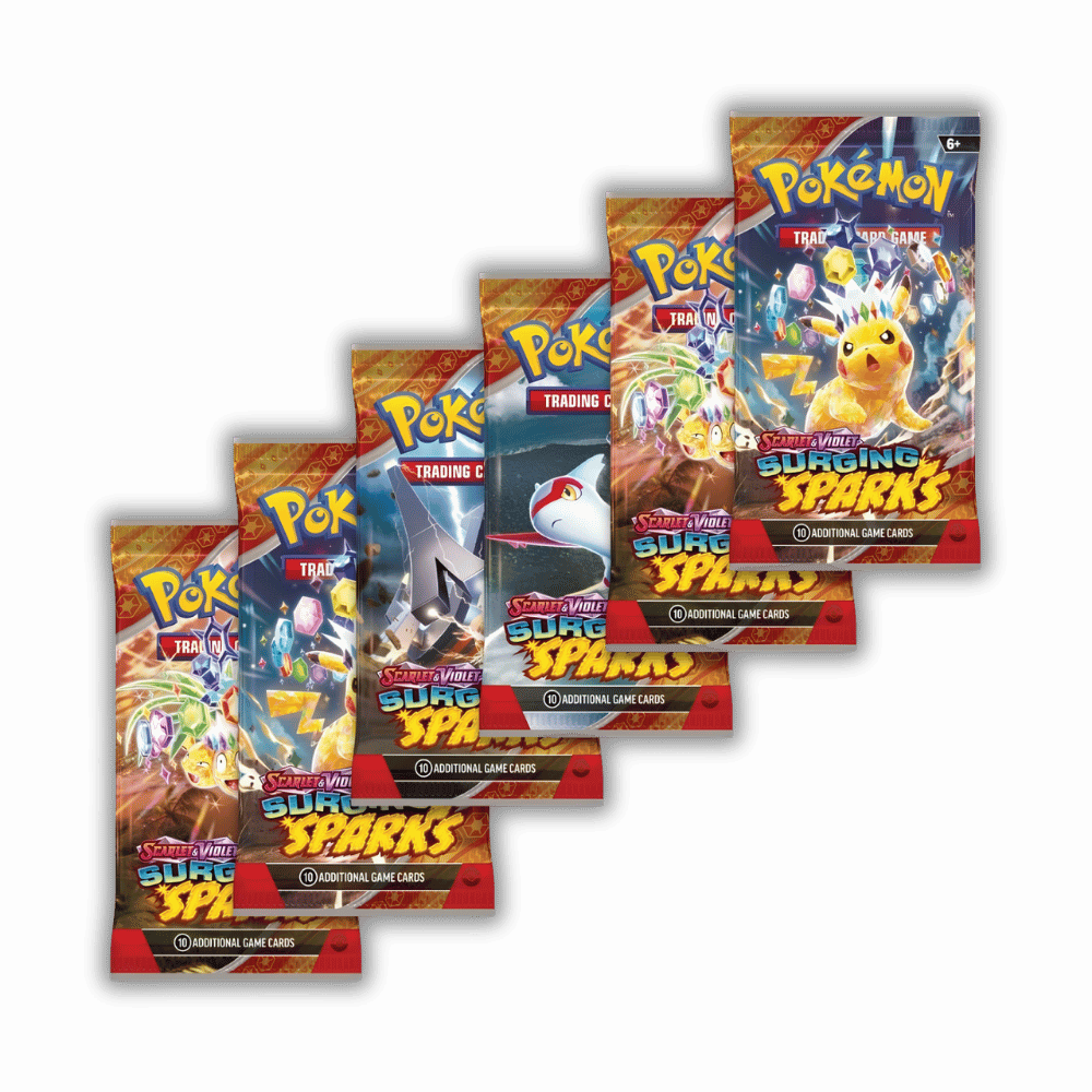 Pokemon Scarlet & Violet Surging Sparks Booster Pack  | Style May Vary