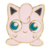 Pokemon Center Original Face Earrings - Pierced Earrings #42 Jigglypuff