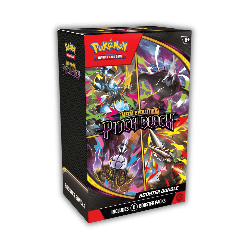Pokémon TCG Mega Evolution Pitch Black Booster Bundle (6 Packs)