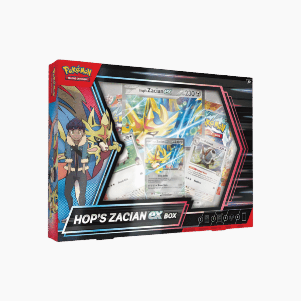 Pokemon Trading Card Game: Scarlet and Violet Hop's Zacian ex Box