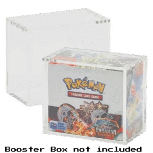 Pokemon English Booster Box Acrylic Display Case