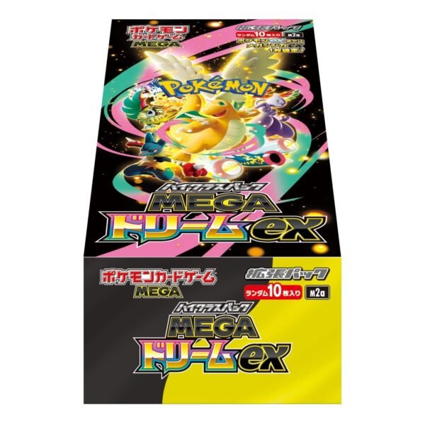cab2ab7441ecb55537d80644621511575fb6e48d9878ab2adc69d5450a02aaac-1-1-1.jpg Pokémon TCG: Mega Dream EX Booster Box